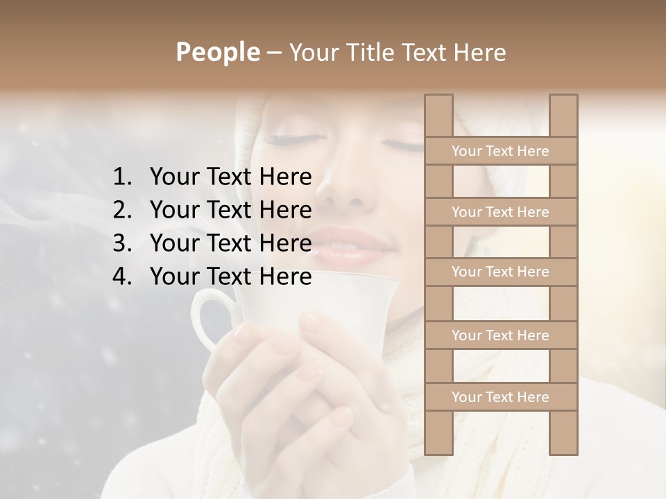 Femininity Leisure Beautiful PowerPoint Template