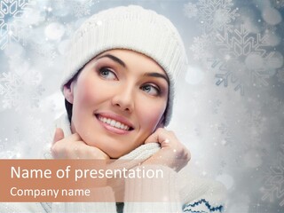 Head Clothing Weather PowerPoint Template