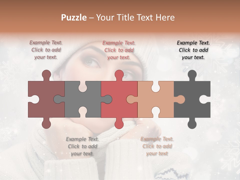 Head Clothing Weather PowerPoint Template