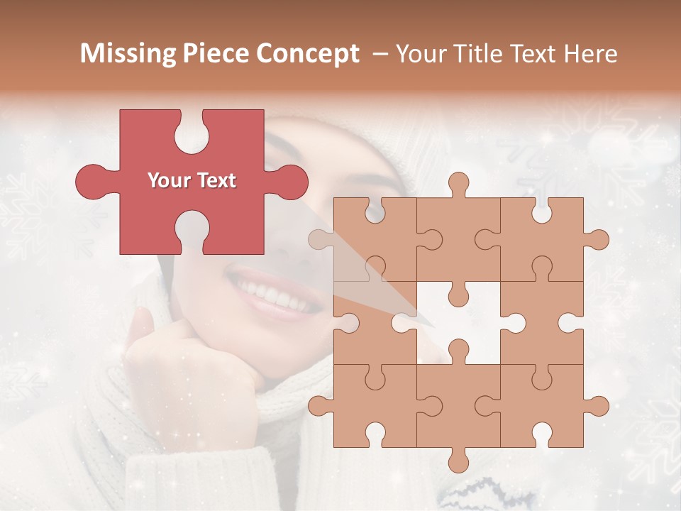 Head Clothing Weather PowerPoint Template