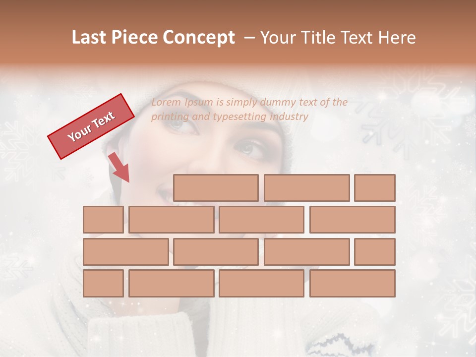 Head Clothing Weather PowerPoint Template
