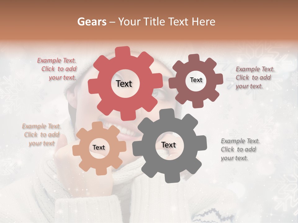 Head Clothing Weather PowerPoint Template