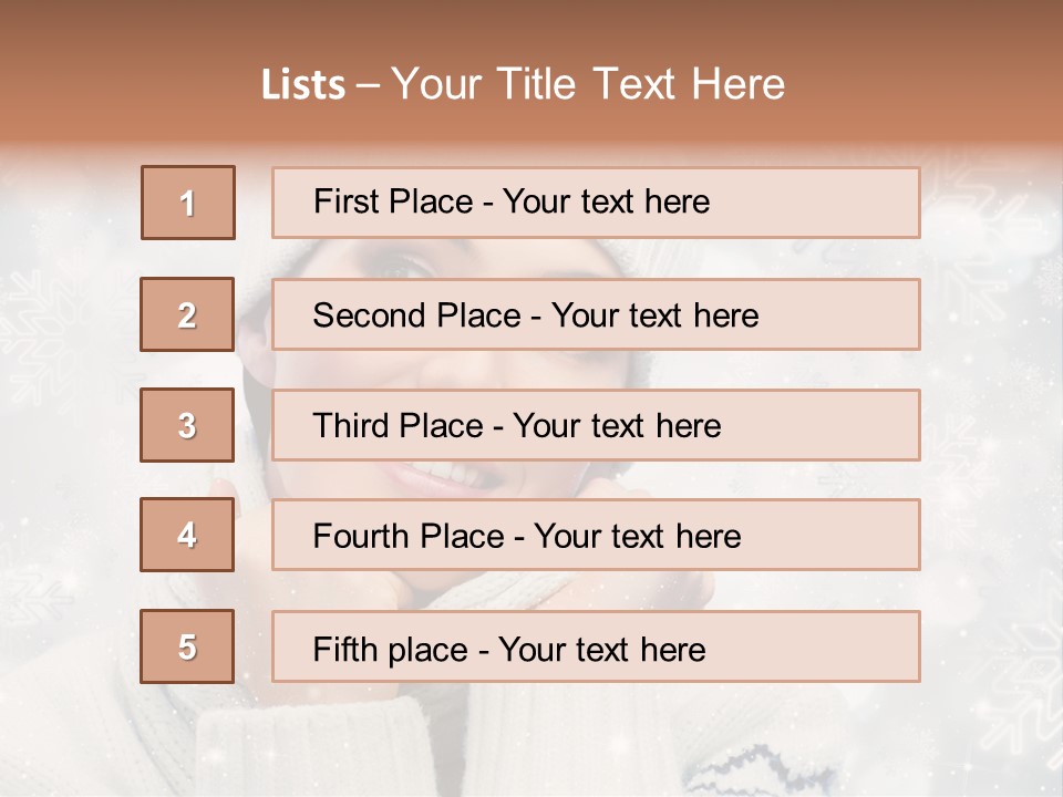 Head Clothing Weather PowerPoint Template