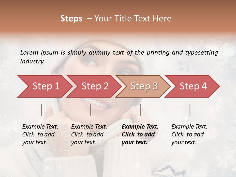 Head Clothing Weather PowerPoint Template