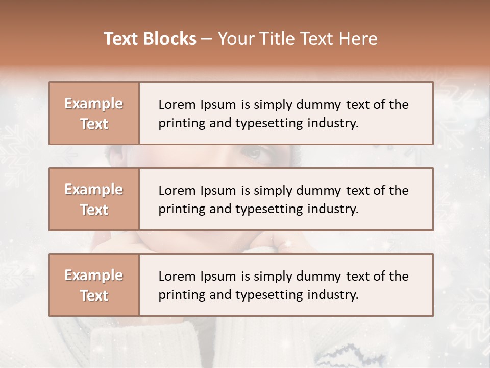 Head Clothing Weather PowerPoint Template