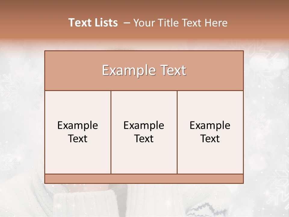 Head Clothing Weather PowerPoint Template