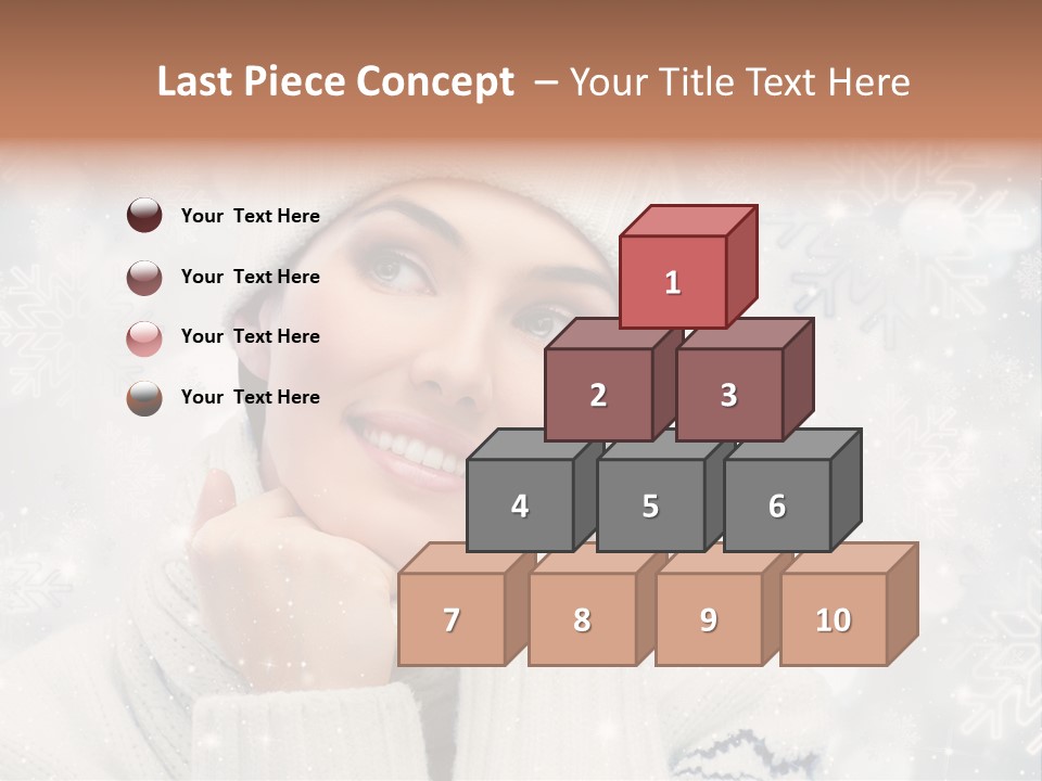 Head Clothing Weather PowerPoint Template