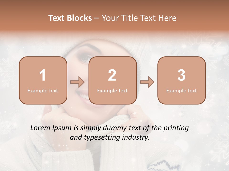 Head Clothing Weather PowerPoint Template