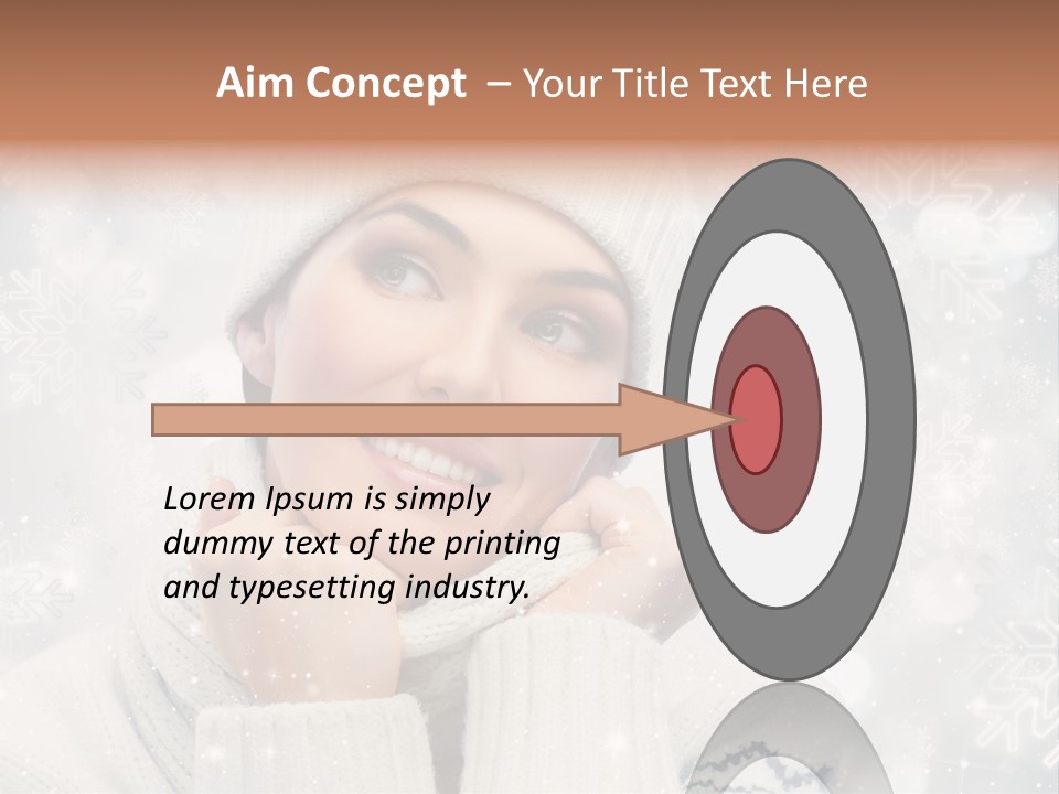 Head Clothing Weather PowerPoint Template