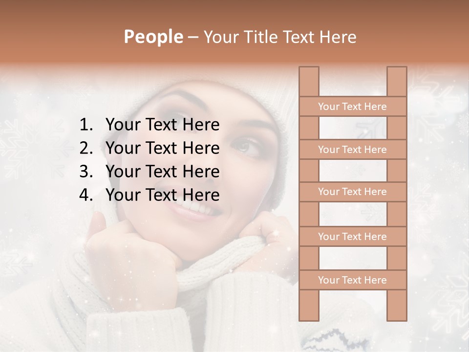 Head Clothing Weather PowerPoint Template