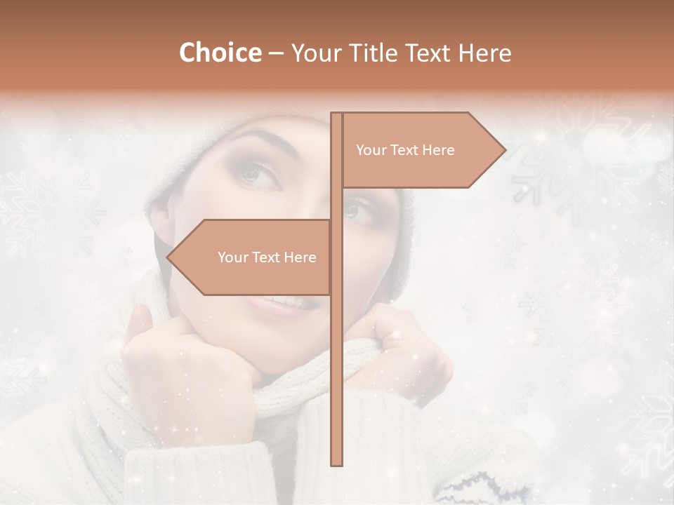 Head Clothing Weather PowerPoint Template