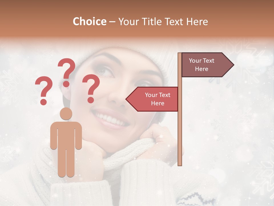 Head Clothing Weather PowerPoint Template