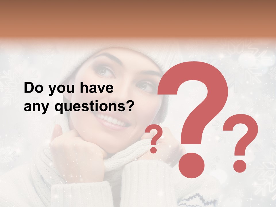 Head Clothing Weather PowerPoint Template