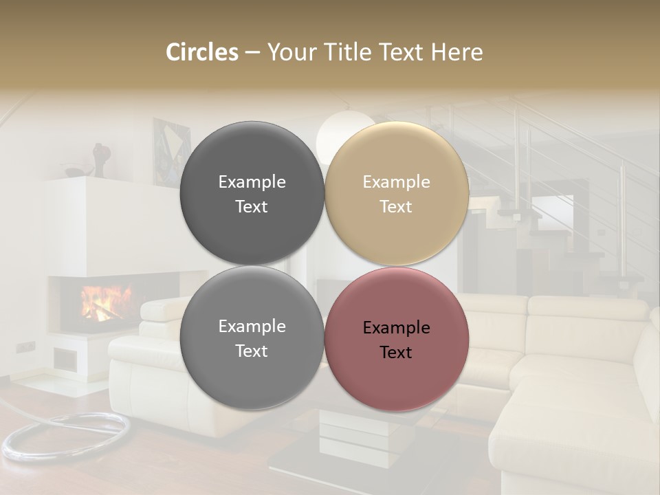 Modern Luxury Window PowerPoint Template