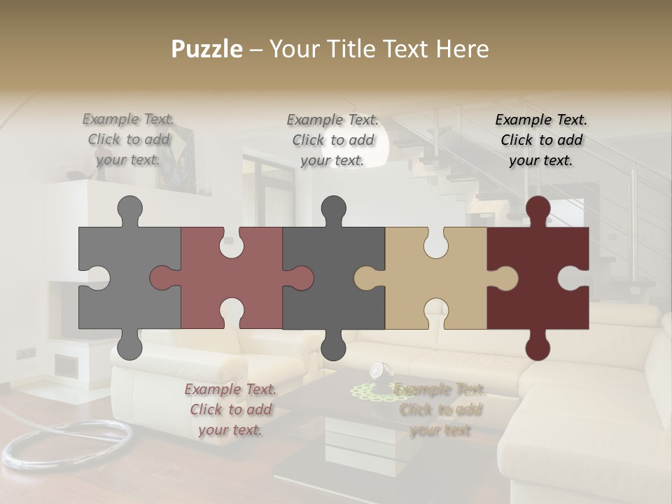 Modern Luxury Window PowerPoint Template