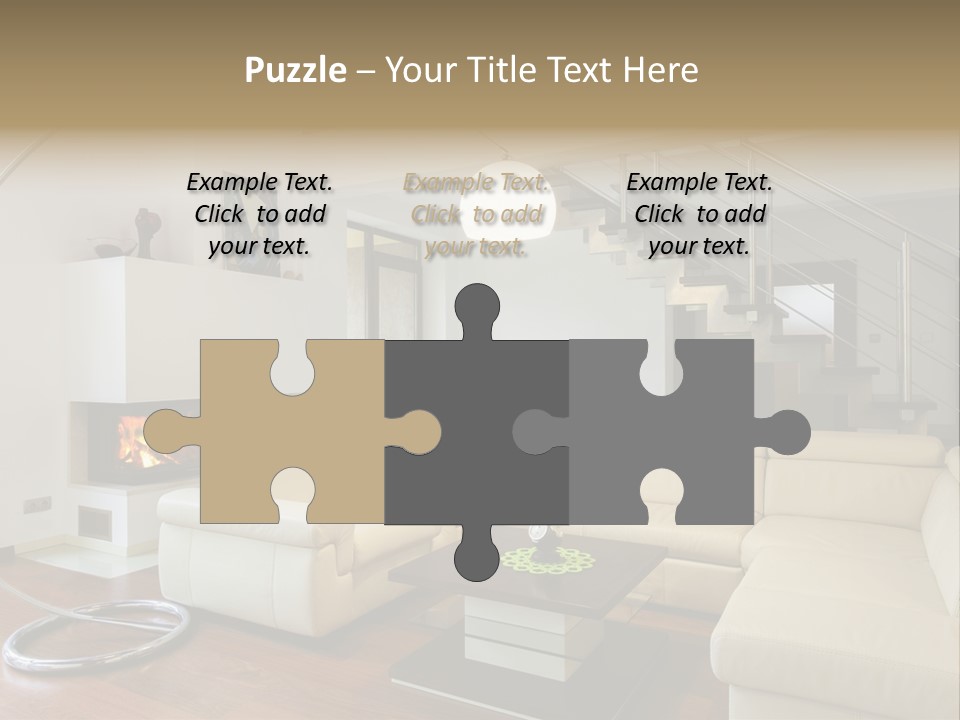 Modern Luxury Window PowerPoint Template