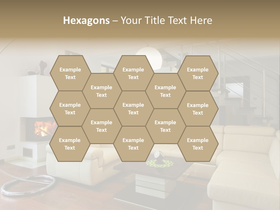 Modern Luxury Window PowerPoint Template