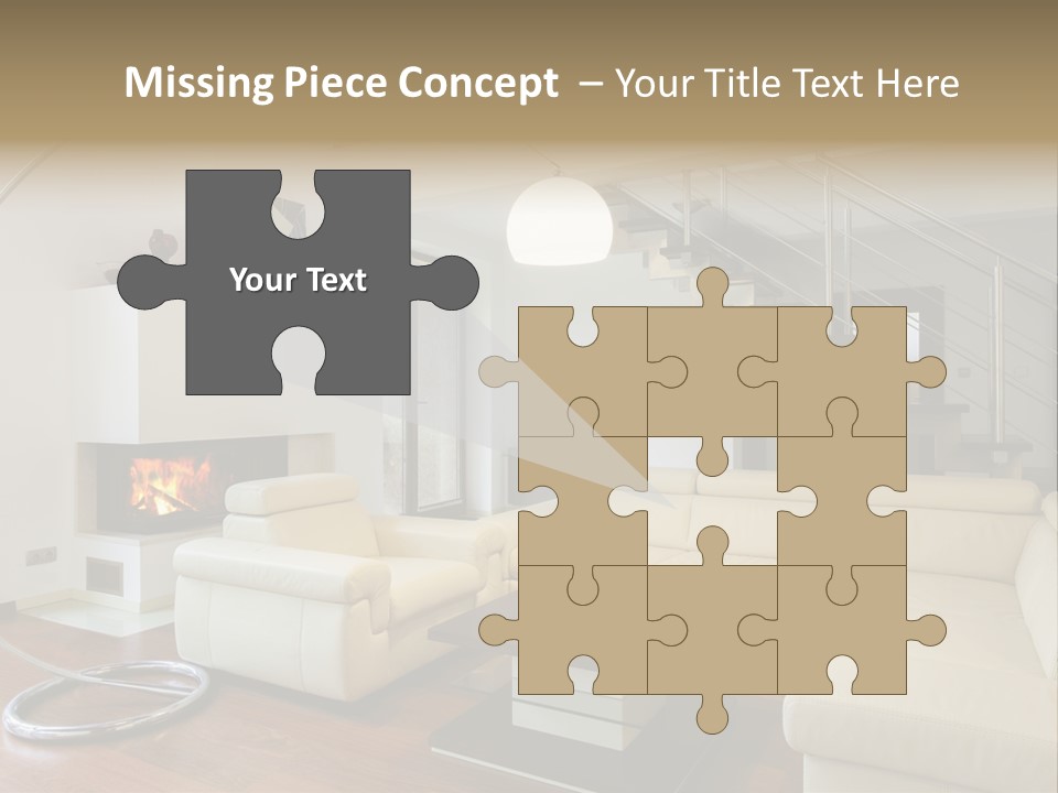 Modern Luxury Window PowerPoint Template