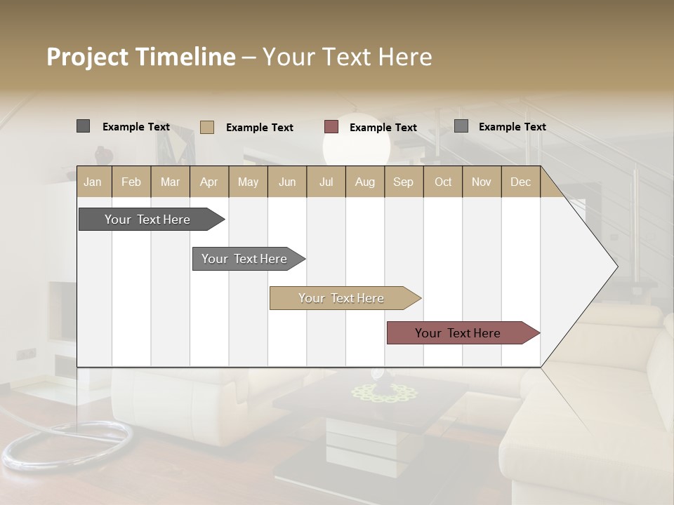 Modern Luxury Window PowerPoint Template