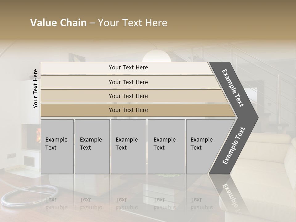 Modern Luxury Window PowerPoint Template