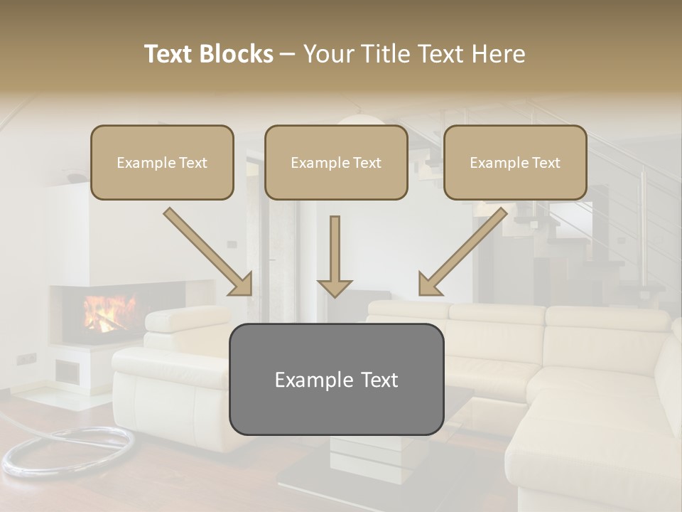 Modern Luxury Window PowerPoint Template