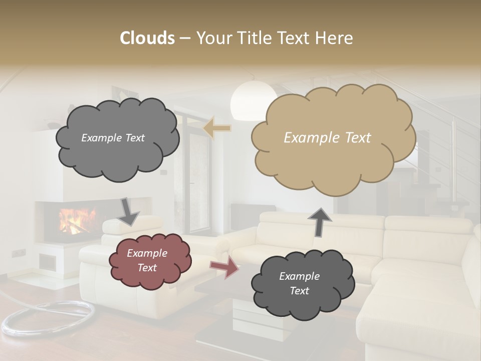 Modern Luxury Window PowerPoint Template