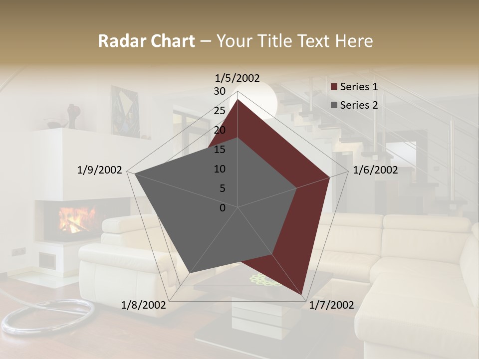 Modern Luxury Window PowerPoint Template