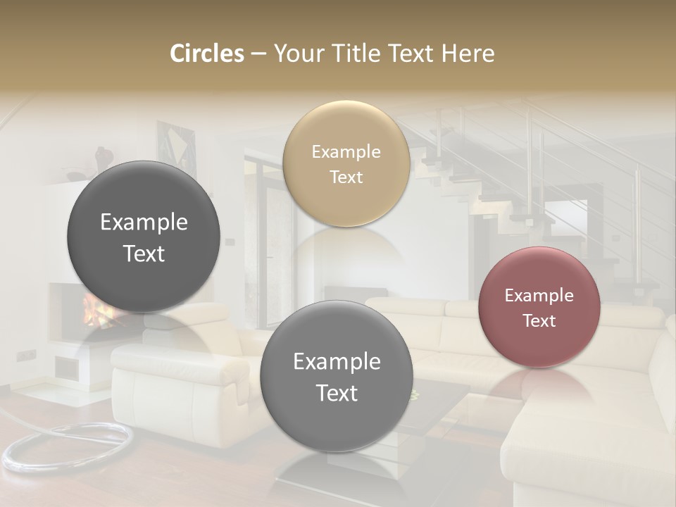 Modern Luxury Window PowerPoint Template