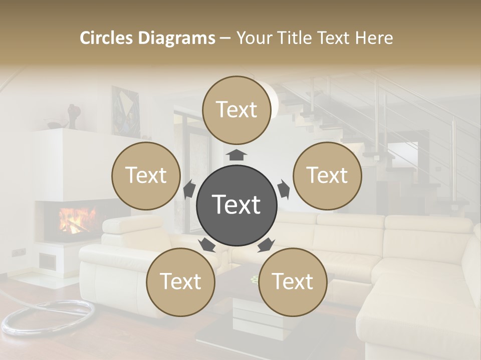 Modern Luxury Window PowerPoint Template
