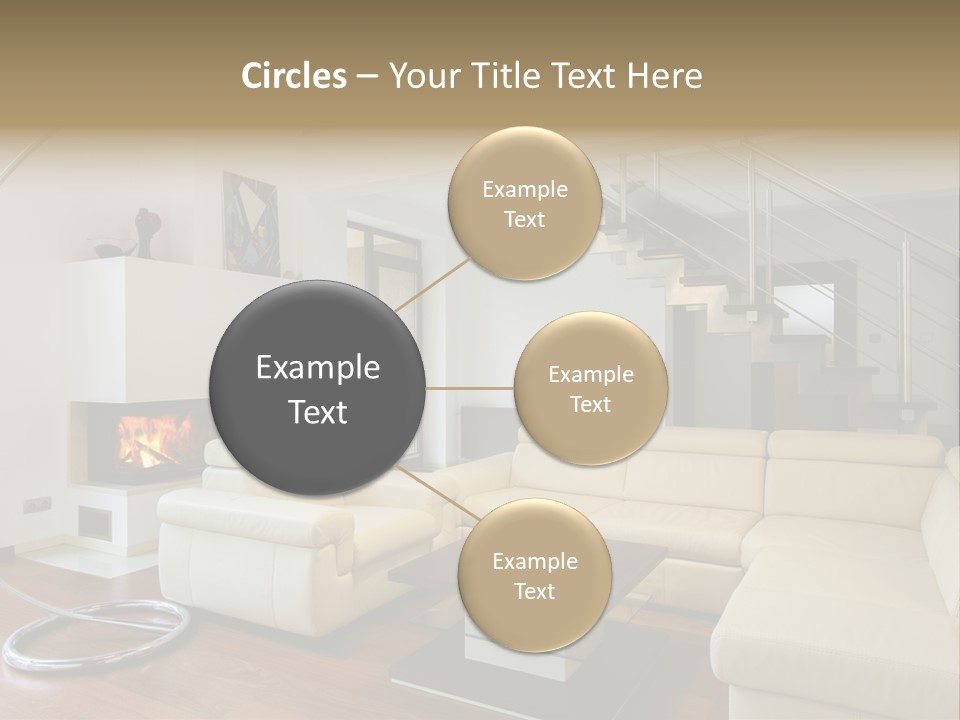 Modern Luxury Window PowerPoint Template