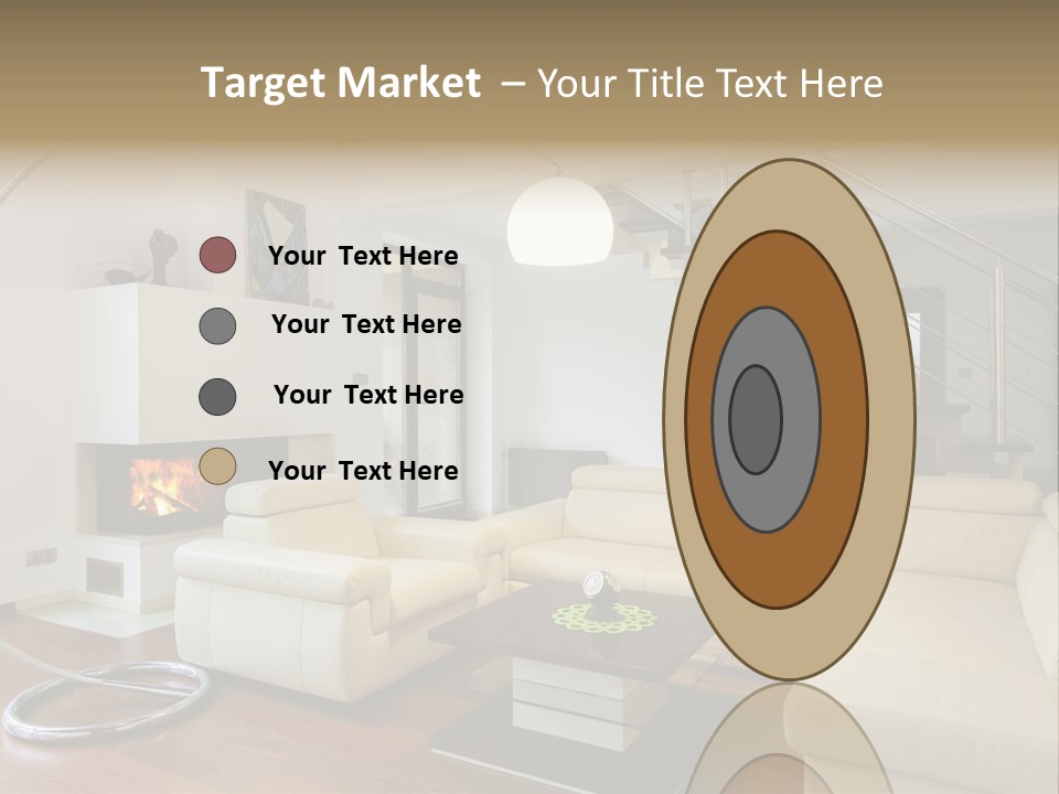 Modern Luxury Window PowerPoint Template