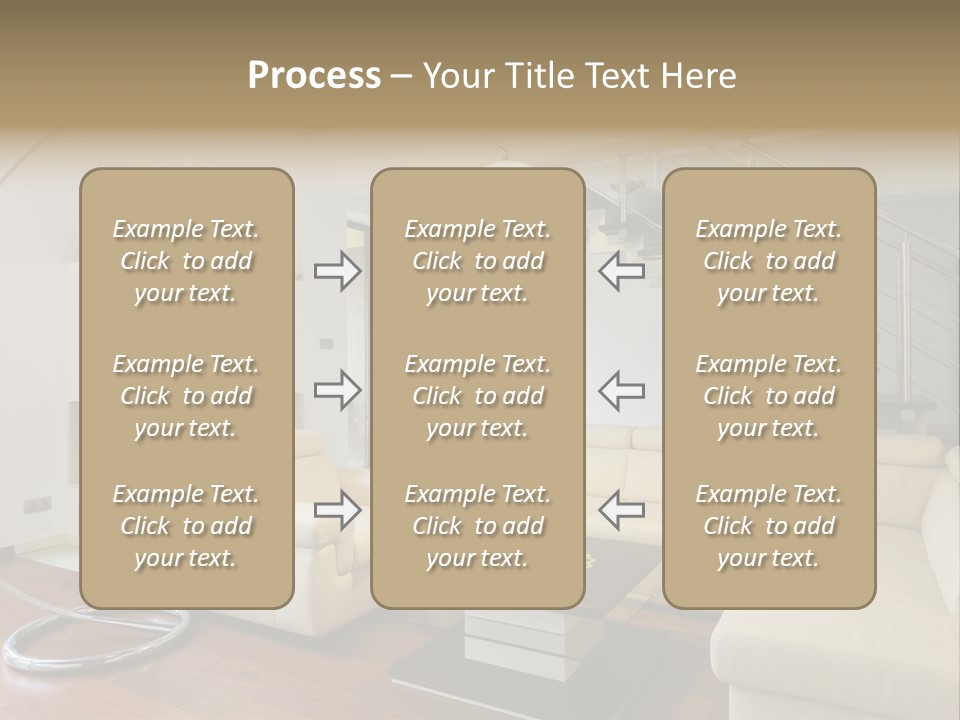 Modern Luxury Window PowerPoint Template