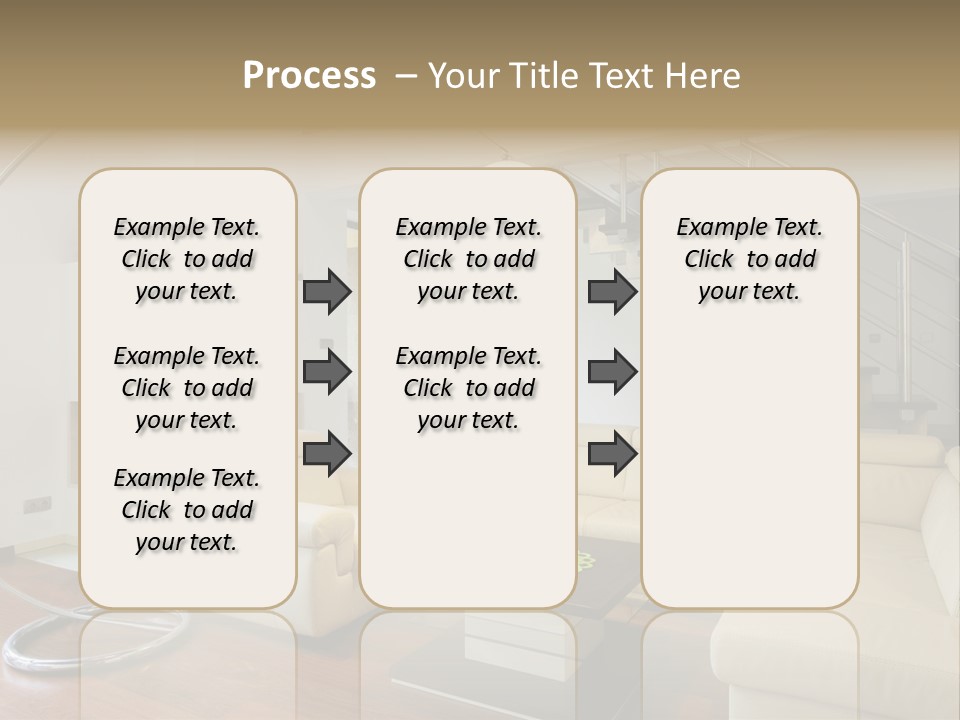 Modern Luxury Window PowerPoint Template