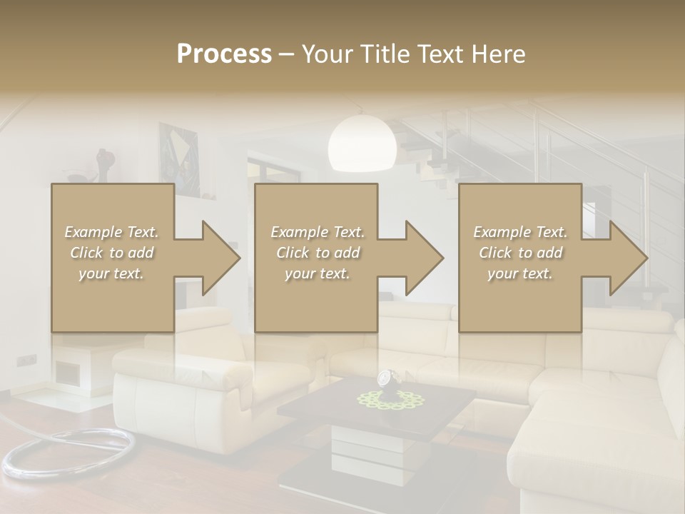 Modern Luxury Window PowerPoint Template