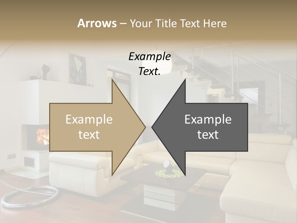 Modern Luxury Window PowerPoint Template