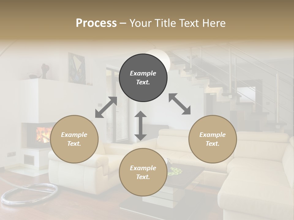 Modern Luxury Window PowerPoint Template