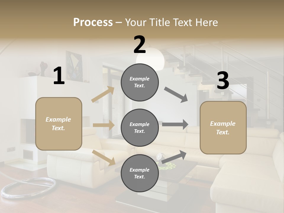 Modern Luxury Window PowerPoint Template