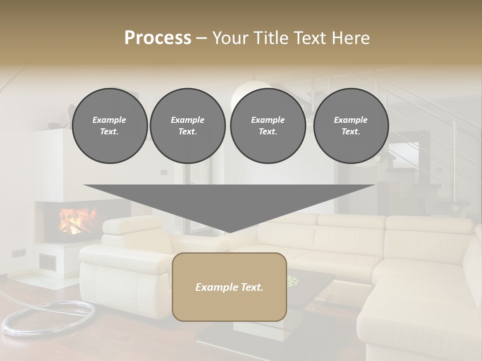 Modern Luxury Window PowerPoint Template