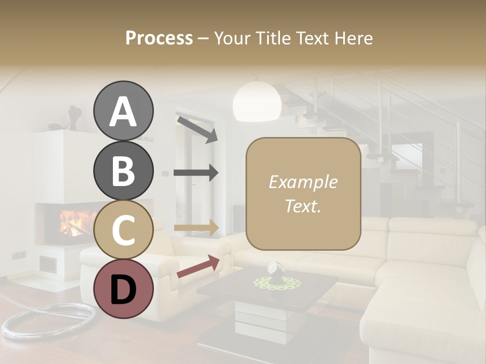 Modern Luxury Window PowerPoint Template