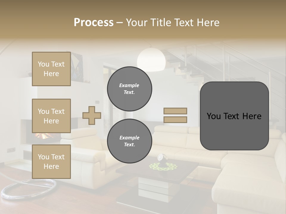 Modern Luxury Window PowerPoint Template