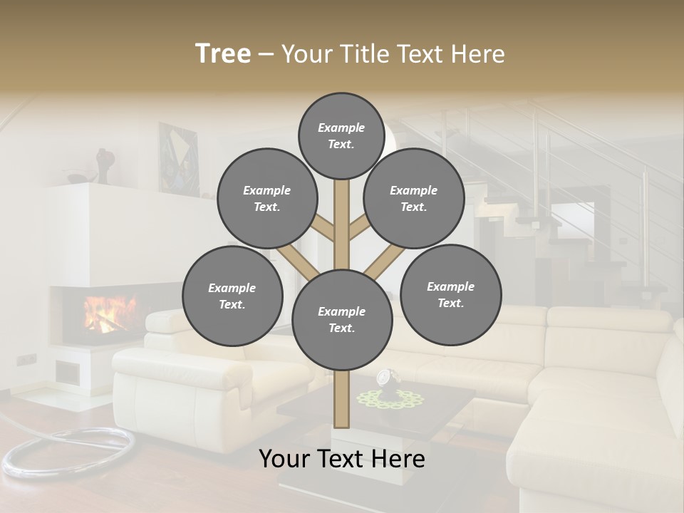 Modern Luxury Window PowerPoint Template