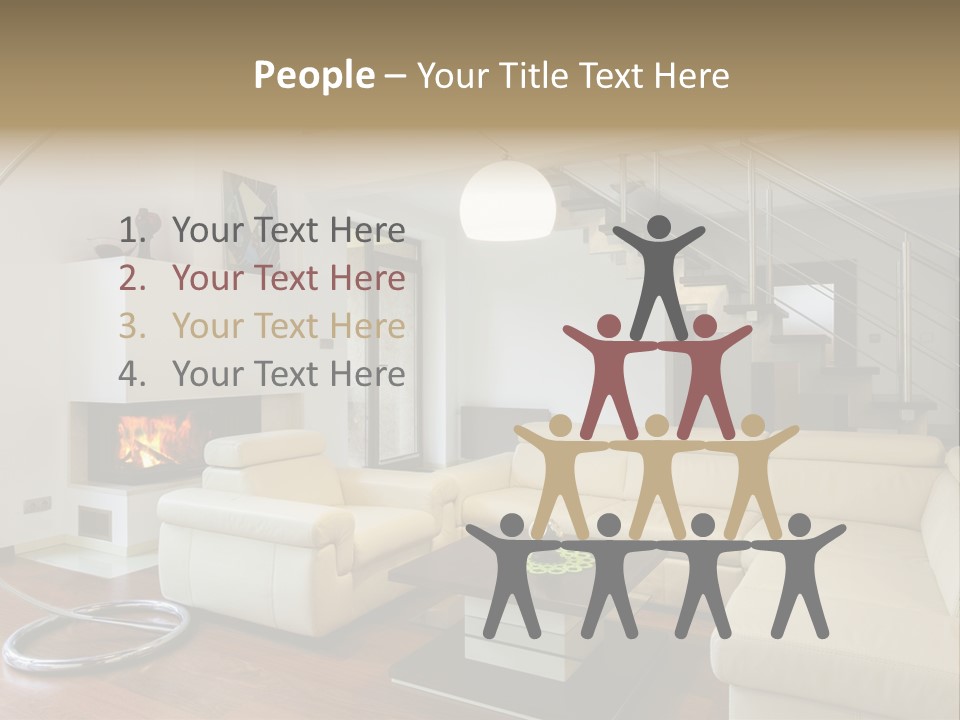 Modern Luxury Window PowerPoint Template