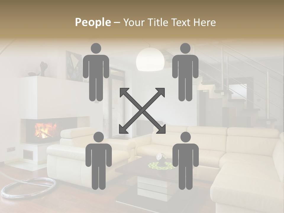 Modern Luxury Window PowerPoint Template