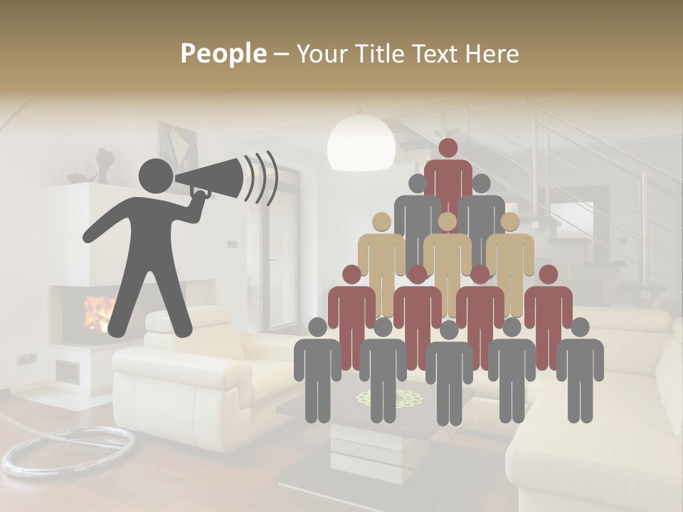 Modern Luxury Window PowerPoint Template