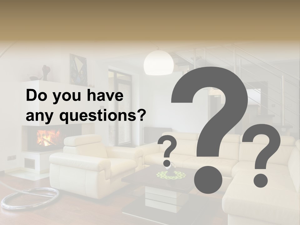 Modern Luxury Window PowerPoint Template