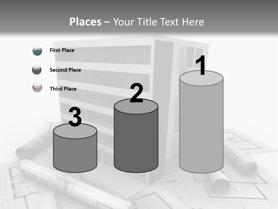 Office Building Facade Ideas PowerPoint Template