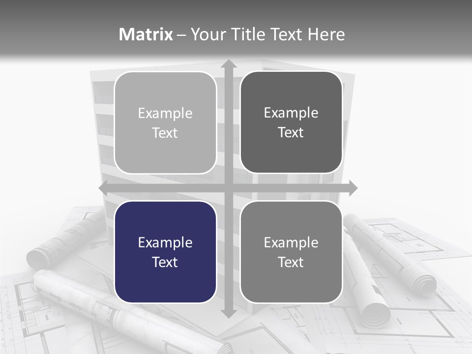 Office Building Facade Ideas PowerPoint Template