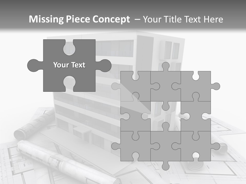 Office Building Facade Ideas PowerPoint Template