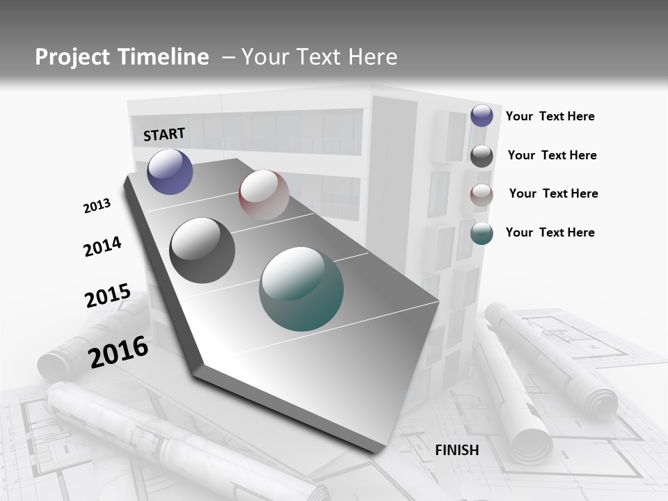 Office Building Facade Ideas PowerPoint Template