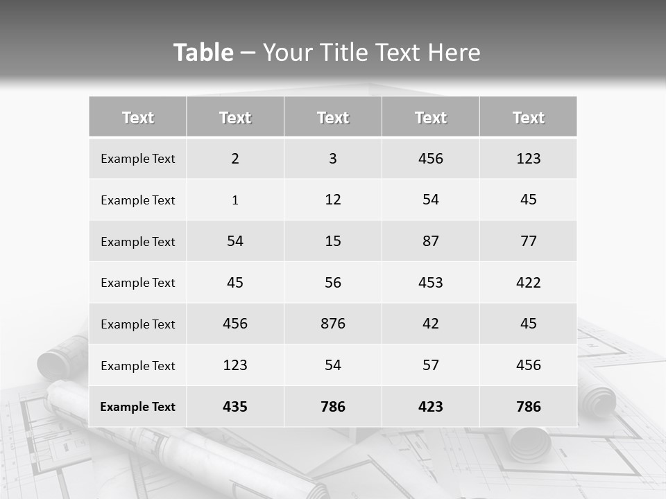 Office Building Facade Ideas PowerPoint Template